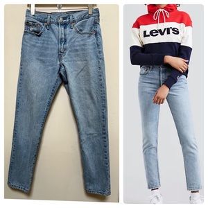 Levi’s Premium 501 Button Fly Sleek Skinny Jean Style 295020026 See Description